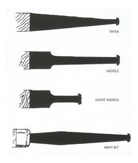 Taperd, Saddle 